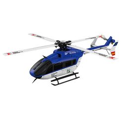 GreenZech 6Ch børsteløs ec145 3d6g system rc helikopter bnf