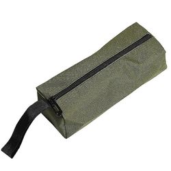 Liltop Bærbar Reparation Tool Opbevaringspose Organizer Zip Spanner Bæretaske Pose Vandtæt Grøn Small