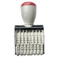 Kumileimasinlinjan päivämäärä 6 numeroa tai 8 numeroa Numeroleima Kumi päivämääräleima Toimistoleima Scrapbooking-pakkauksiin Merkin korkeus 5mm