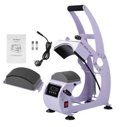 Manuaalinen korkki lämpöpuristuskone hattu lämmönsiirtokone hattukorkki painokone EU-pistoke 220V