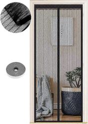 Magneettinen hyttysverkko oviin, 70 x 200cm, tehokkaat magneetit, automaattinen sulkeutuminen, oviverho corri