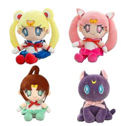 25-60cm Tsukino Usagi Fyldt dukke Sød Anime Sailor Moon Plys Legetøj Kaste Pude Kæreste Gave Blød Tegneserie Brinquedos -e