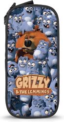 Kerota Grizzy ja Lemmings Penaalikynälaukku Suuri kapasiteetti kannettava kynälaatikko teini-ikäisille tytöille Pojat Opiskelija SAOE011925 VÄRI On...