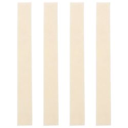 4kpl Huiluharjoitus Huopanauhaklarinetti Mykkä Pasuuna Äänenvaimennin Pasuuna Harjoitus Huopanauha Valkoinen 10.20X1.20X0.20CM