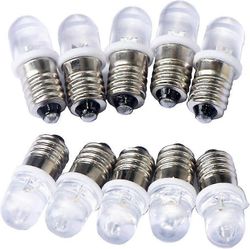 10kpl E10 12v spotti led-lamppulamput lämmin valkoinen
