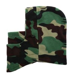 Liltop Vinter varm mens termisk balaclava Biker Ski Hat fuld ansigtsmaske hætteklædte cap Armygrøn