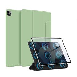 Foxdock Etui til Ipad Pro 11 Tommer 2021/2020 Gen Support Pencil 2nd Generation Opladning magnetisk vedhæftet tilbehør cover med auto wake / søvn -...