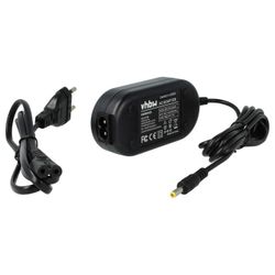 vhbw-virtalähde yhteensopiva Panasonic SDR-H95K, SDR-S10PC, SDR-S10, SDR-S10P, SDR-S15EB-K, SDR-S10PPC, SDR-S15K, SDR-S15 kameran, digitaalikameran...