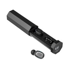 Coosilo Bluetooth 5.0 Hovedtelefoner Tws Ørepropper Trådløst headset Stereo Sports Ørepropper sort