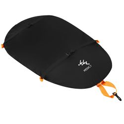 Ohjaamon kansi Vedenpitävä UV50+ Estävä Kajakin tiivistesuoja Säädettävä suoja musta M