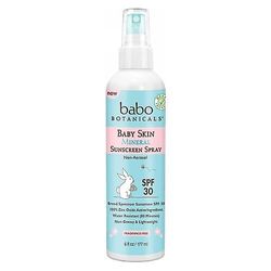 Babo Botanicals Baby Sunscreen -ihosuihke SPF 30, 6 Oz (1 kpl pakkaus)