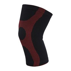 1Pcs elastisk knæ pad sport sikkerhed fitness knæ tandbøjle patella beskytter kører basketball volleyball tennis knæpude 01 M