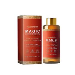 Magic vartaloöljy käsivarsille, rinnalle, reisille ja vatsalle 100ml/3.52Fl Oz uutta 1 pcs