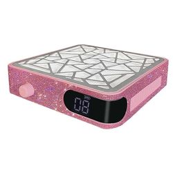 Ammattimainen harjaton kynsipölynkerääjä: 48 W tehokas imukynsitekniikka, keräimen imuri kynsien tyhjiö vaaleanpunainen