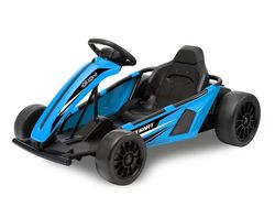 ROLLZONE drift Go-Kart, voimanlähteenä 24 voltin sininen