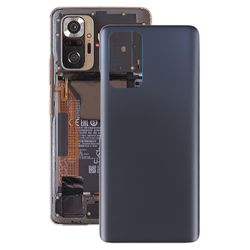 Lasiakun takakansi Xiaomi Redmi Note 10 Prolle Musta