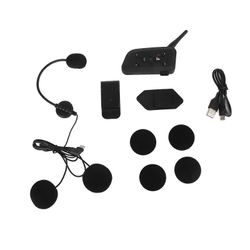 EJEAS V6 Pro 1200M moottoripyöräkypärä Bluetooth-sisäpuhelinkuulokkeet tuomarille 6 käyttäjälle