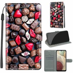 Foxdock Etui til Samsung Galaxy A12 Chocolate Magnetic Mobile Cover