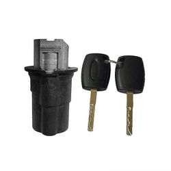 Ford Transit MK8/Custom 2014-2019 konepellin lukon korjaussarja 2 avainta 1926225 Hopeanmusta