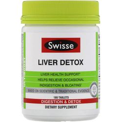 Swisse Sveitsiläinen, ultiboost, maksan detox, 180 tablettia