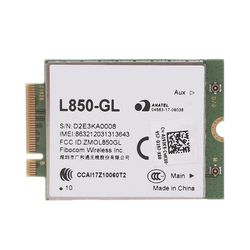 Fibocom L850-GL 4G LTE Cat9 M.2 Cellular WWAN -moduuli Intel XMM 7360 LTE -modeemi Keenetic-reitittimelle