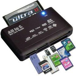 Kaikki yhdessä 1 muistikortinlukija Usb Ulkoinen Sd Sdhc Mini Micro M2 Mmc Xd Cf Ms