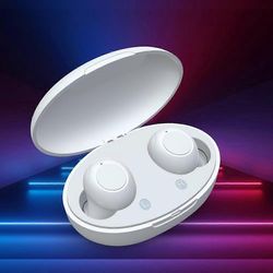 Älykäs uudentyyppinen kuulokoje usb ladattava hiljainen laajataajuinen yhden napsautuksen äänenvahvistin Valkoinen