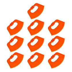 10x Laranja Cow Nose Ring Tools Clip til husdyr Mavericks Fravænning