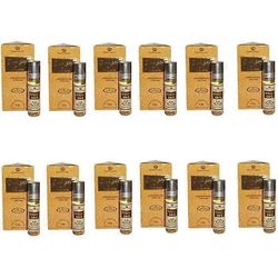 AL-REHAB 12 kultaisen hiekan hajuvesimyskin sarja AL REHAB 6ML Halal Attar Huomautteet: Karamelli, vanilja, meripihka, makea
