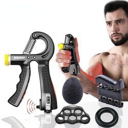 Hånd træner expander for hånd styrke finger grip power greb rehabilit hånd motionister