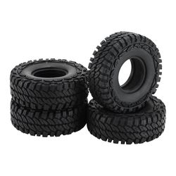 4stk Holdbar 1.9-tommer klatring bildæk Slidbane Macadam Type A Dæk Slidbane Fint håndværk til Traxxas