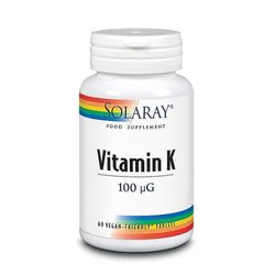 Solaray vitamin K 100mcg tabletter 60 (1046)