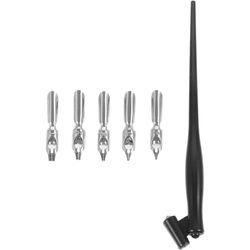 1 setti kätevä dippikynä uutuuskynä vintage-dippikynä piirustuskynä allekirjoituskynä 16.50X2.00X1.00CM