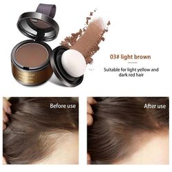 MAYCHEER Hairline Powder 4g Hairline Shadow Powder Meikki Hair Concealer Natural Cover Unisex hiustenlähtötuote TSLM1 03 vaaleanruskea28
