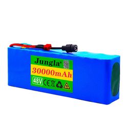 Uusi 48V 30Ah 30000mAh Lithiun Li-ion akku Ebike polkupyörä sähköpyörä EU Charger-XT60