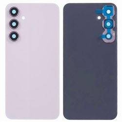 Samsung Galaxy A35 5G A356 Akkukotelo kameran linssinsuojuksella (ilman logoa)-violetti Monivärinen Purple