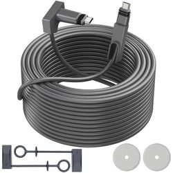 Zruxe Starlink Gen 2 -kaapeli, 164FT/50M jatkokaapeli toimivalle 2:lle, Internet-sarja satelliitti-vedenpitävä