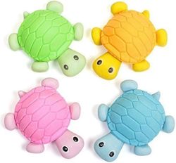 Cartoon Turtle Eraser Söpö Lasten koulun toimisto paperitavarat satunnainen väri