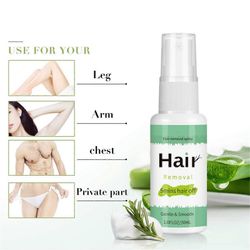Karvanpoistosuihke naisille, helppo karvanpoisto miehille 30ml Valkoinen