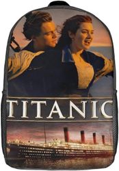 Reppu YL861 Titanic kirjalaukut 3D-tulostettu elokuvajuliste koulureput pojat tytöt henkilökohtainen reppu koululaukku ala-asteen oppilas lasten ki...