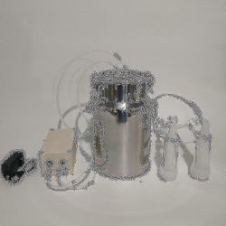 Sähköinen lypsäjä S 7 litran sähköinen tyhjiöpumppu lehmän vuohen karjan lypsykone 304 ruostumattomasta teräksestä valmistettu lypsyämpäri