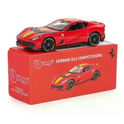 1:64 aito Ferrari SP1 812 COMPETIZIONE ENZO F40 F12TDF SF90 automallisarja lasten joulupoika lahjalelut