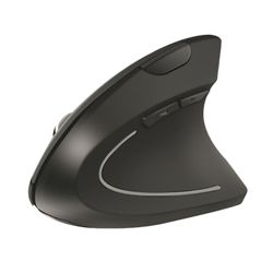 Ergonominen optinen hiiri 2,4 GHz: n pystysuora hiiri yleinen kannettava tietokone hiiri pöytätietokone langaton hiiri Musta