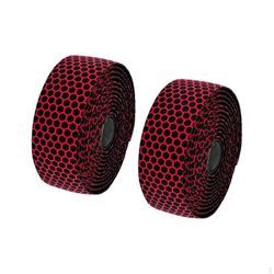 2 kpl pyörän ohjaustangon teippi polkupyörän tanko kevyt pehmeä hengittävä silikonikahva punainen