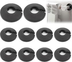 16 mm:n seinäreiän suojukset, lattiakiinnikkeet, jäähdyttimen ruusukkeet, putkensuojukset ja puristimet 10 kpl yksittäisille jäähdyttimen ruusukkeille