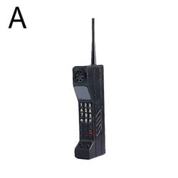 Dual Sim kestävä retro matkapuhelin, klassinen vintage ulkona oleva palikkamuotoilu pitkällä akunkestolla, musta