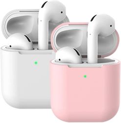 AIR 2X etui til AirPods cover skins (AirPods 2 WhitePink)