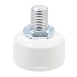 Quad rullaluistimet tarvikkeet ammattimaiset rullaluistimet jarrukumi rullaluistimet stop tulppa rulla vaarnan tulppa Valkoinen 5X4.5X4.5CM