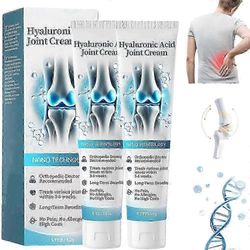 Hyaluronihapponivelvoide, hyaluronihappohierontavoide, edistynyt nivel- ja luuhoitovoide selälle, niska, kädet, polvet 3pcs