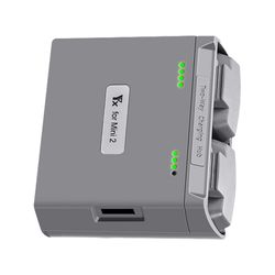 Dazhe Monter Dji Mini 2 / Mavic Mini Se batterilader 2-veis USB-ladehublader dz Grå